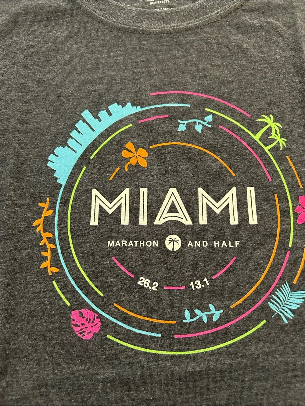 Life is Good Women's Miami Graphic Tee - Charcoal - Picture 3 of 4